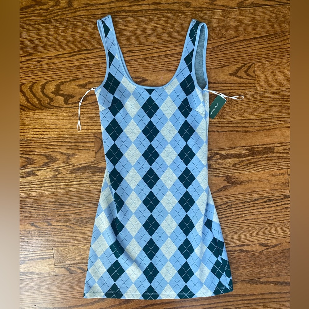Argyle Sweater Dress